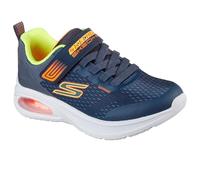 Skechers Microspec MAX Advance, Zapatillas Niños, Navy, 2 UK Child