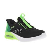 Skechers Microspec MAX Brisk-Stripe, Zapatillas, Black, 27 EU
