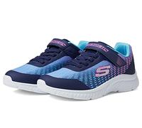 Skechers Microspec Plus-Disco Dreami, Zapatillas, Navy Mesh Multi Trim, 31 EU