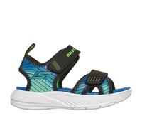 Skechers Microspec-Splash en Negro/Lima, talla 25