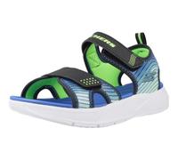 Skechers MICROSPEC-Splash - Sandalia, Color Negro, Talla 7 UK Niño
