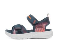 Skechers Microspec-Splash, Sandalia Niños, Azul Marino/Naranja, 11.5 UK
