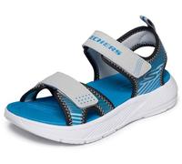 Skechers Microspec-Splash, Sandalias niño 0-24, Gris, 10 UK Child