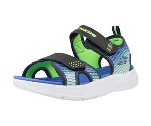 Skechers - Microspec-Splash, Sandalias planas Bebés varones, Black,