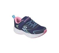 Skechers Microspec Tread Hyper Speed Zapatillas Niña Stretch Navy Multi