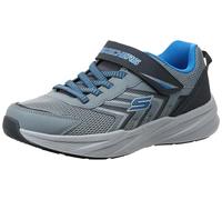 Skechers Microspec Tread Negro Bksr | Atlético, cierre adaptable, lavable a máquina, plantilla acolchada y cómoda