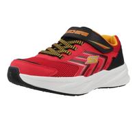 Skechers Microspec Tread Negro Bksr | Atlético, cierre adaptable, lavable a máquina, plantilla acolchada y cómoda