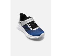Zapatillas Skechers Microspec Velocity Infantil Navy & Silver Synthe 35
