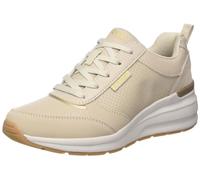 Skechers Mil Millones-Puntos Sutiles, Sneaker Mujer, Gris Topo, 38.5 EU