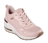 Skechers, Million Hotter Air Mujer, Blush Duraleather Leather Trim, 39.5 EU