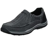 Skechers Expected-Avillo, Mocasín Hombre, Negro, 41 EU