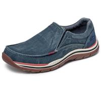 Skechers Expected-Avillo, Mocasín Hombre, Azul Marino, 41 EU