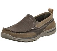 Skechers Superior Milford, Mocasín Hombre, Gray Grau Ccgy, 39 EU X-Ancho