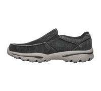 Skechers - Mocasines Creston-Moseco de diseño holgado para hombre, Carbón vegetal, 39.5 EU