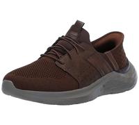 Skechers Garner-Newick 210803, Mocasín Hombre, Brown, 42 EU X-Ancho