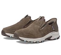 Skechers Sunapee - Tenis sin Cordones para Mujer Hillcrest, Oscuro/Gris Pardo, 37 EU