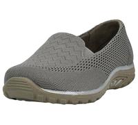 Skechers Mocasines Planos Reggae Fest-Willows para Mujer, Gris Topo Oscuro, 37.5 EU