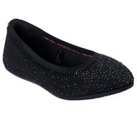 Skechers Modern Comfort Women's Cleo 2.0-Mesmerizing Nights, Zapatos Tipo Ballet Mujer, Negro, 39 EU
