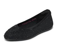 Skechers Modern Comfort Women's Cleo 2.0-Mesmerizing Nights, Zapatos Tipo Ballet Mujer, Negro, 39 EU