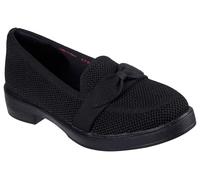 Skechers Modern Comfort Women's Cleo Taylor-Desire Sneaker, Black, 38.5 EU