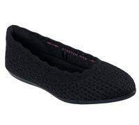 Skechers Modern Comfort Women's Cleo-Walk, Zapatos Tipo Ballet Mujer, Black, 42 EU