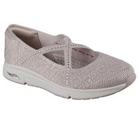 Skechers Modern Comfort Women's Martha Stewart Arch Fit Living Meadow Walk - Zapatillas para Mujer, Pardo, 38.5 EU