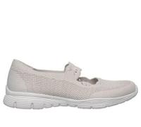 Skechers Modern Comfort Women's Seager-Cute N' Coy Mary Jane - Zapatos planos, Natural, 40.5 EU