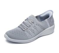 Skechers Modern Comfort Women's Zapatillas Deportivas para Mujer Arya-Swiftly Hands Free Slip-ins, Gris, 41.5 EU