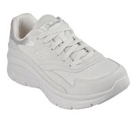 Skechers Moderno D'lux, Zapatillas Mujer, White, 41 EU