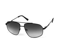 Skechers Modified Metal Aviat Gafas, Negro, Talla única Unisex Adulto