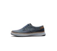 Skechers Moreno Canvas Oxford, Zapatillas Hombre, Blue Nvy 417, 39.5 EU Ancho
