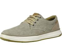 Skechers Moreno - Zapatillas Oxford de lona para hombre, marrón (Caqui), 46 EU