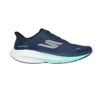 Skechers Mujer Aero Pulse Performance Running Trainers - Lightweight Mesh Athletic Shoes with Arch Support Slip-In Entrenador, Navy Textile Aqua Trim, 38 EU