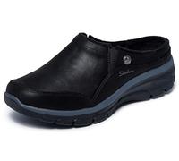 Skechers Mujer Ajuste Relajado: Easy Going - Zuecos Latte 2, Negro -, 39.5 EU
