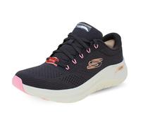 Skechers Mujer Arch Fit 2.0 Big League, Pewter Mesh/Multi Trim, 36 EU