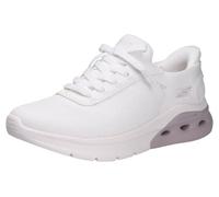 Skechers Mujer Bobs Arc Waves 2.0 Now It Slip-In ENTRENADOR, Off White Engineered Knit, 39.5 EU