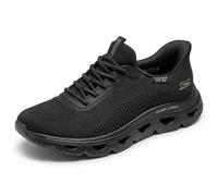 Skechers Mujer Bobs Arc Waves Slip-In ENTRENADOR, Black Engineered Knit, 37 EU