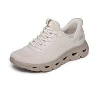Skechers Mujer Bobs Arc Waves Slip-In ENTRENADOR, Natural Engineered Knit, 36.5 EU