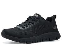 Skechers Mujer Bobs B Lite Zapatillas, Black Knit, 39 EU