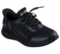 Skechers Mujer Bobs Geo Lite Divine Pace Slip-In ENTRENADOR, Black Knit, 39.5 EU