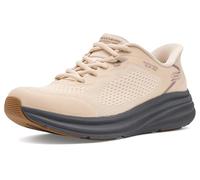 Skechers Mujer Bobs Skillz Too Essential Slip-In Entrenador, Natural Gray Knit, 36.5 EU