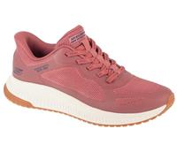 Skechers Mujer Bobs Squad 4 Staple Look Slip-In ENTRENADOR, Rose Mesh, 36 EU