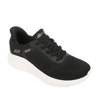 Skechers Mujer Bobs Squad Chaos Current Muse Slip-In ENTRENADOR, Black Textile Trim, 39 EU