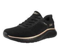 Skechers Mujer Bobs Squad Chaos Current Muse Slip-In Entrenador | Tenis informales, sin cordones, plantilla de espuma viscoelástica, almohadilla para el talón, suela flexible