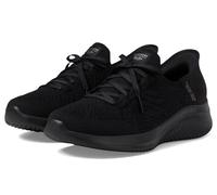 Skechers Mujer Bobs Squad Chaos Current Muse Slip-In Entrenador | Tenis informales, sin cordones, plantilla de espuma viscoelástica, almohadilla para el talón, suela flexible