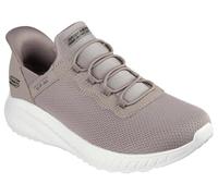 Skechers Mujer Zapatillas Hands-Free Slip-Ins Bobs Squad Chaos Daily Inspiration Ajuste Ancho, Taupe Knit, 42 EU Ancho