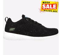 Skechers Mujer Bobs Squad Reclaim Vida Informal Atlético Zapatillas Negras