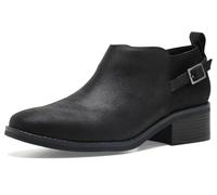 Skechers Mujer Bobs Wander Luxe Botas | Botines casuales con cierre de cremallera lateral, plantilla acolchada Skechers de espuma viscoelástica