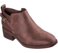 Skechers Mujer Bobs Wander Luxe Botas, Brown Textile Synthetic, 37 EU