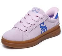 Skechers Mujer Courtside Cali Girlz Slip-In ENTRENADOR, Pink Suede/ Blue Duraleather, 36.5 EU